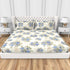 Carmel 100 % Cotton Satin 220 TC Fitted Sheet Set With 2 Pillow Cover - 1